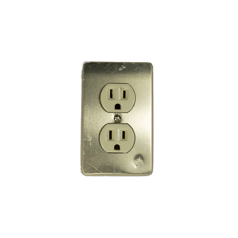 P31 Contacto Duplex Armado con Placa Aluminio